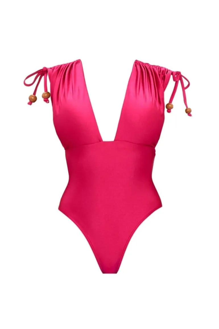 Swimwear<CULT MIA ROBA ONE PIECE PINK SWIMSUIT