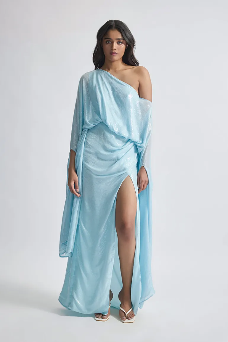 Dresses<CULT MIA ROSA MAXI DRESS Baby Blue
