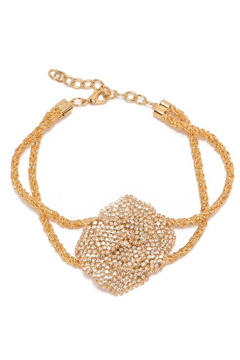 Necklaces<CULT MIA ROSE DETAILED NECKLACE Gold