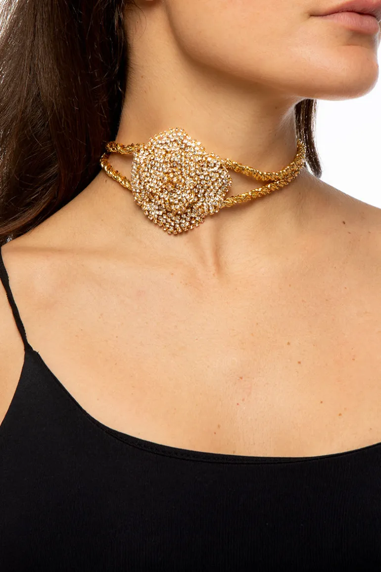 Necklaces<CULT MIA ROSE DETAILED NECKLACE Gold
