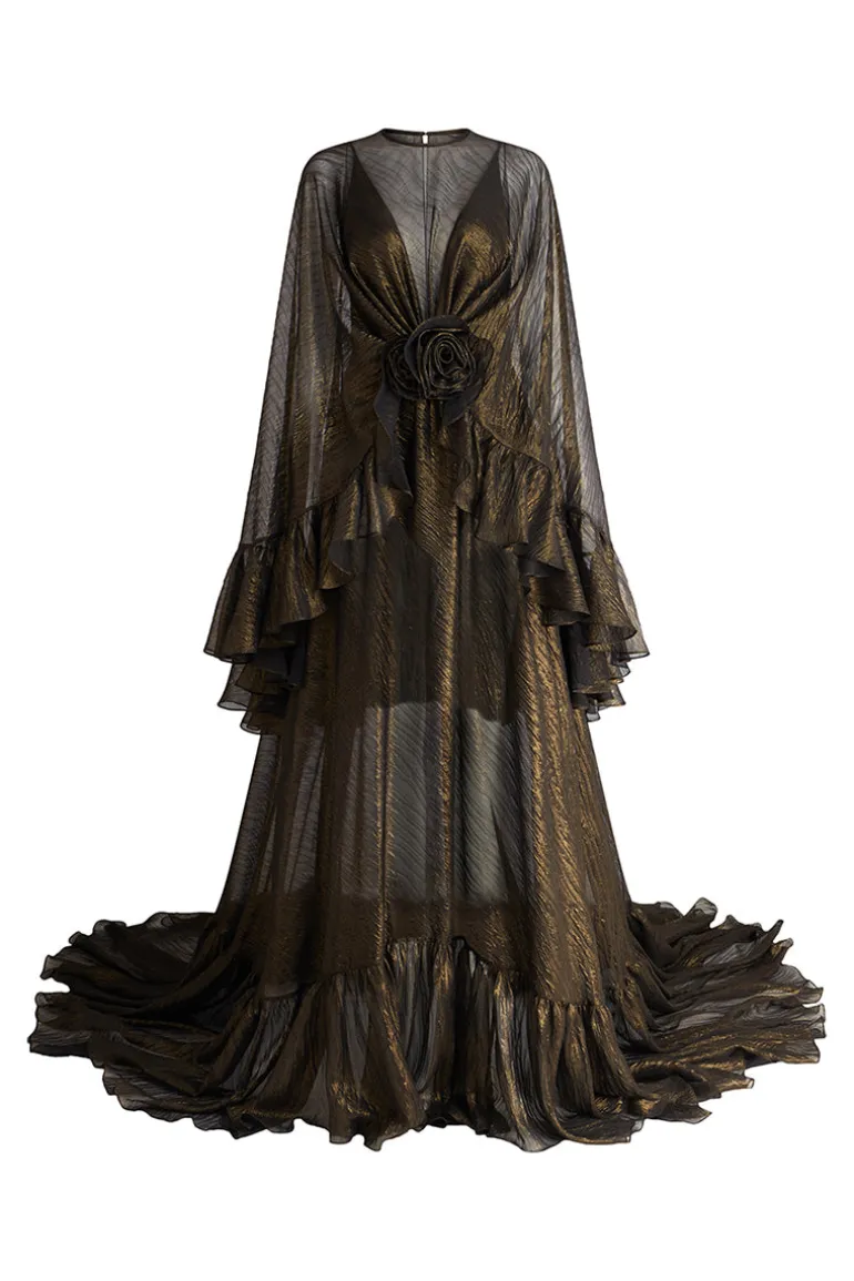 Dresses | Gowns<CULT MIA ROSE REVERIE GOWN IN BLACK Multicolor
