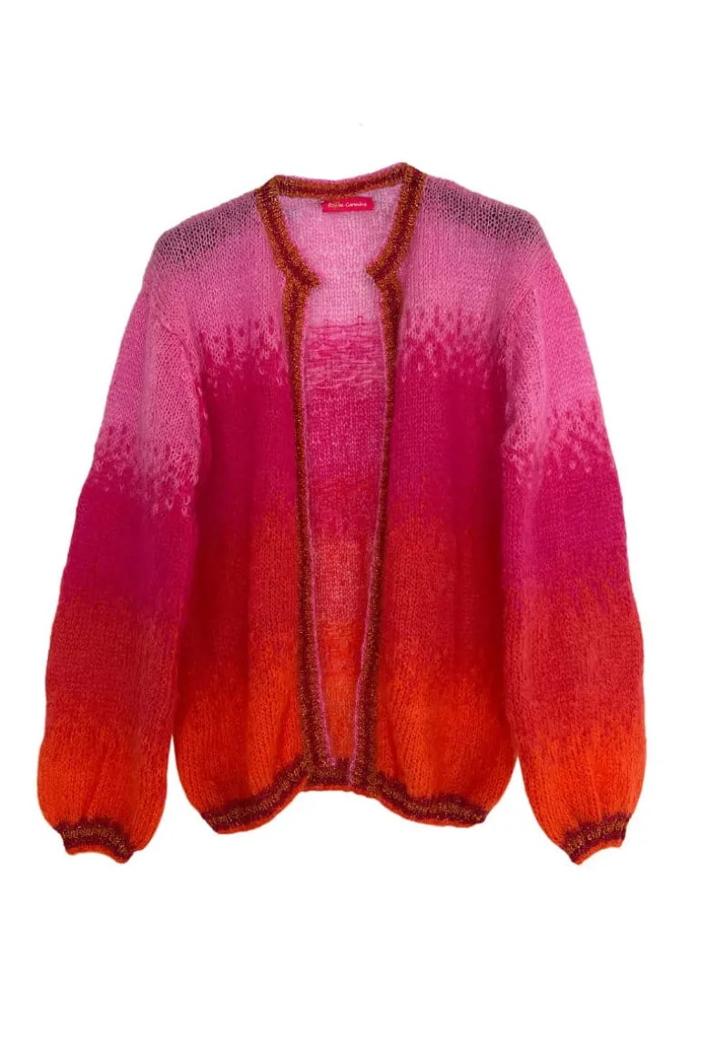 Jackets<CULT MIA TIE&DYE MOHAIR LITTLE JACKET Rose