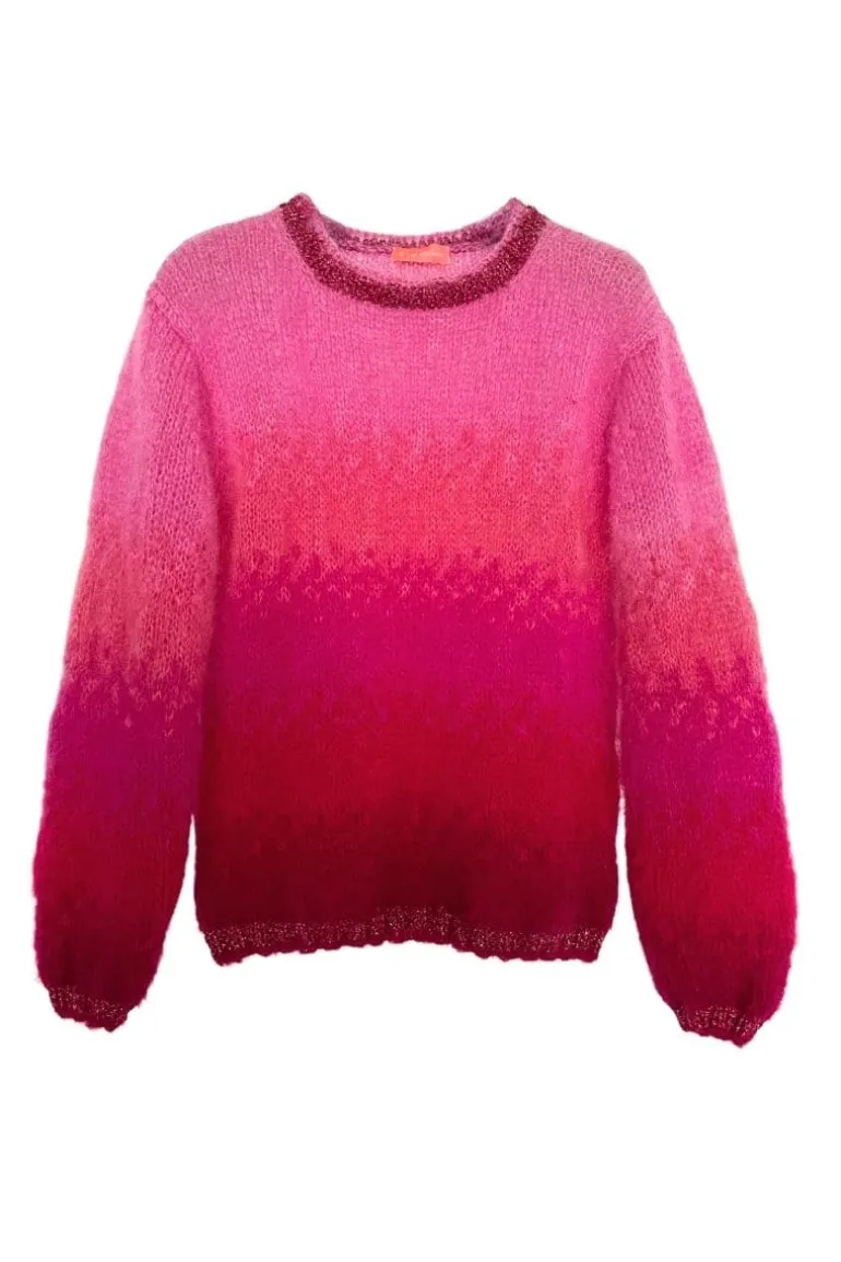 Knitwear<CULT MIA TIE&DYE PULL MOHAIR SWEATER Rose