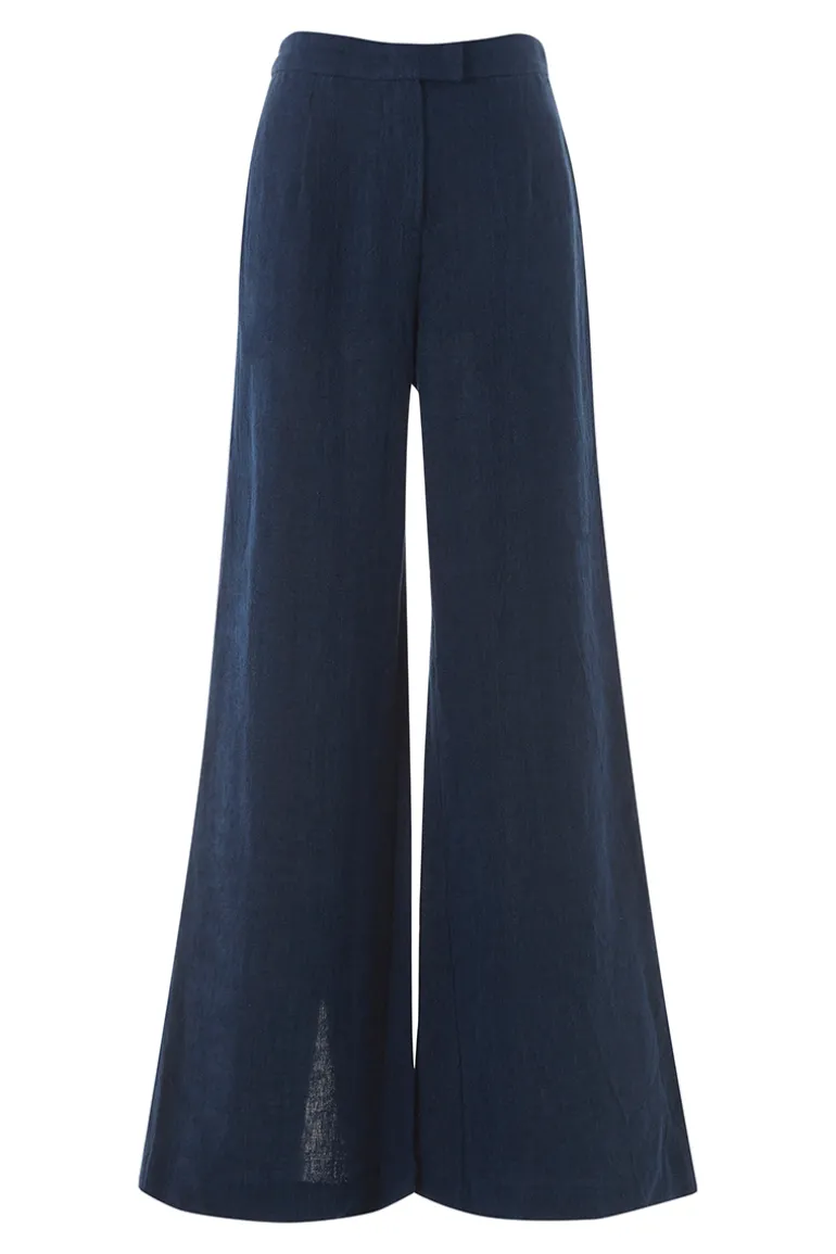 Pants<CULT MIA ROSITA WIDE LEG PANTS IN Blue
