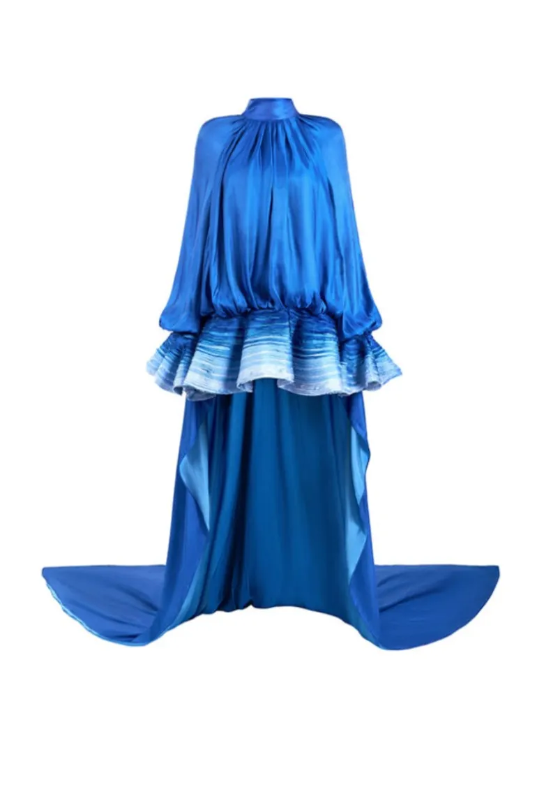 Dresses | Mini Dresses<CULT MIA SACRED BLOOM DRESS IN Blue
