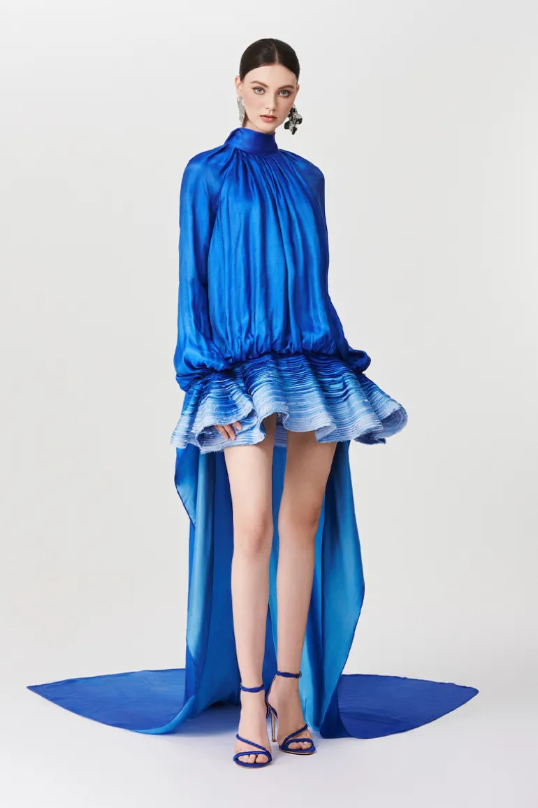 Dresses | Mini Dresses<CULT MIA SACRED BLOOM DRESS IN Blue