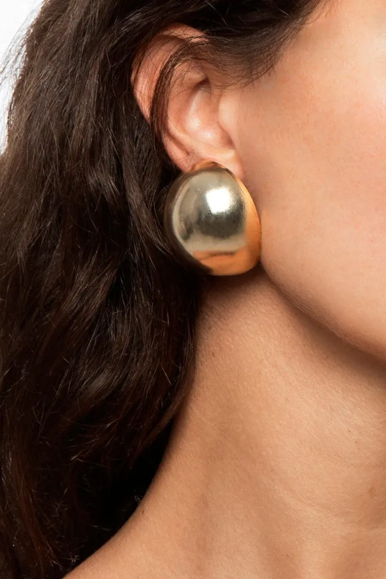 Earrings<CULT MIA SADE CHUNKY EARRINGS Gold