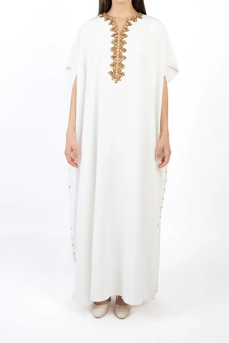 Dresses<CULT MIA SEQUIN EMBELLISHED DRESS IN White
