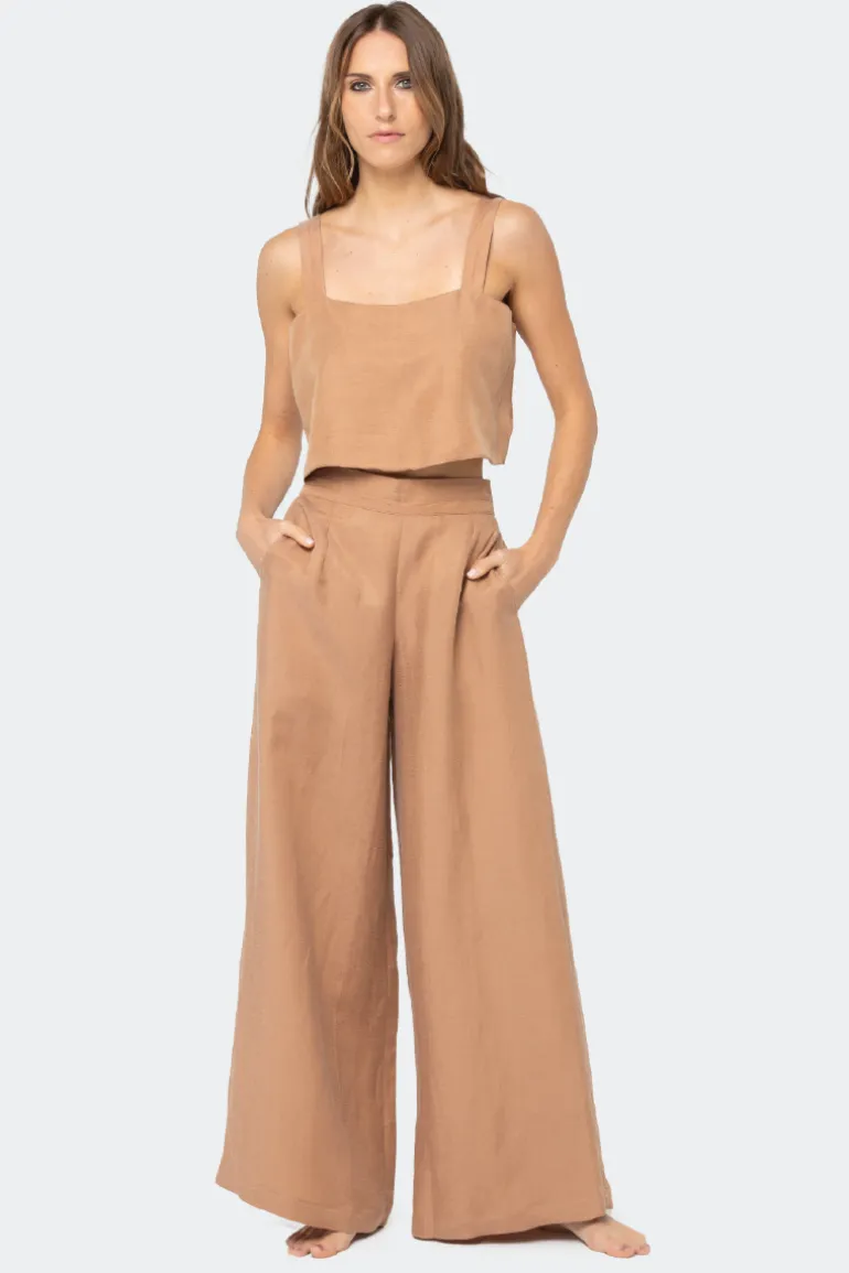 Pants<CULT MIA SERENGETI LOUNGE PANTS Mocha