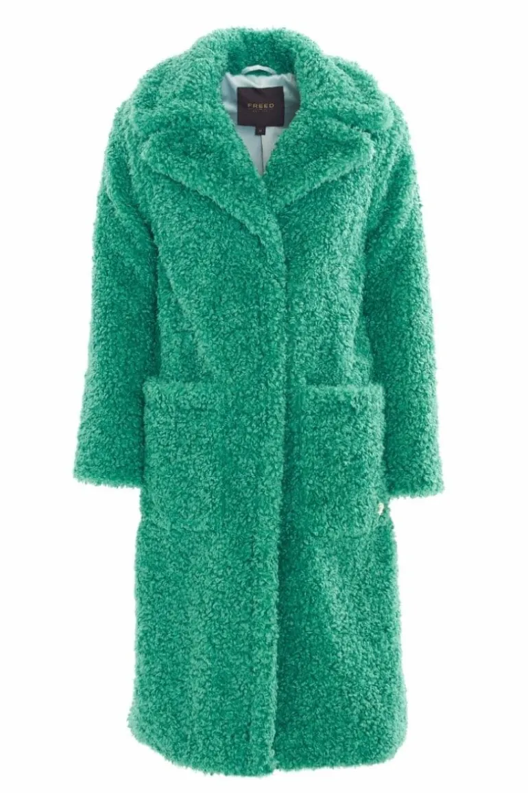 Coats<CULT MIA GREEN THE RUBY COAT Shamrock