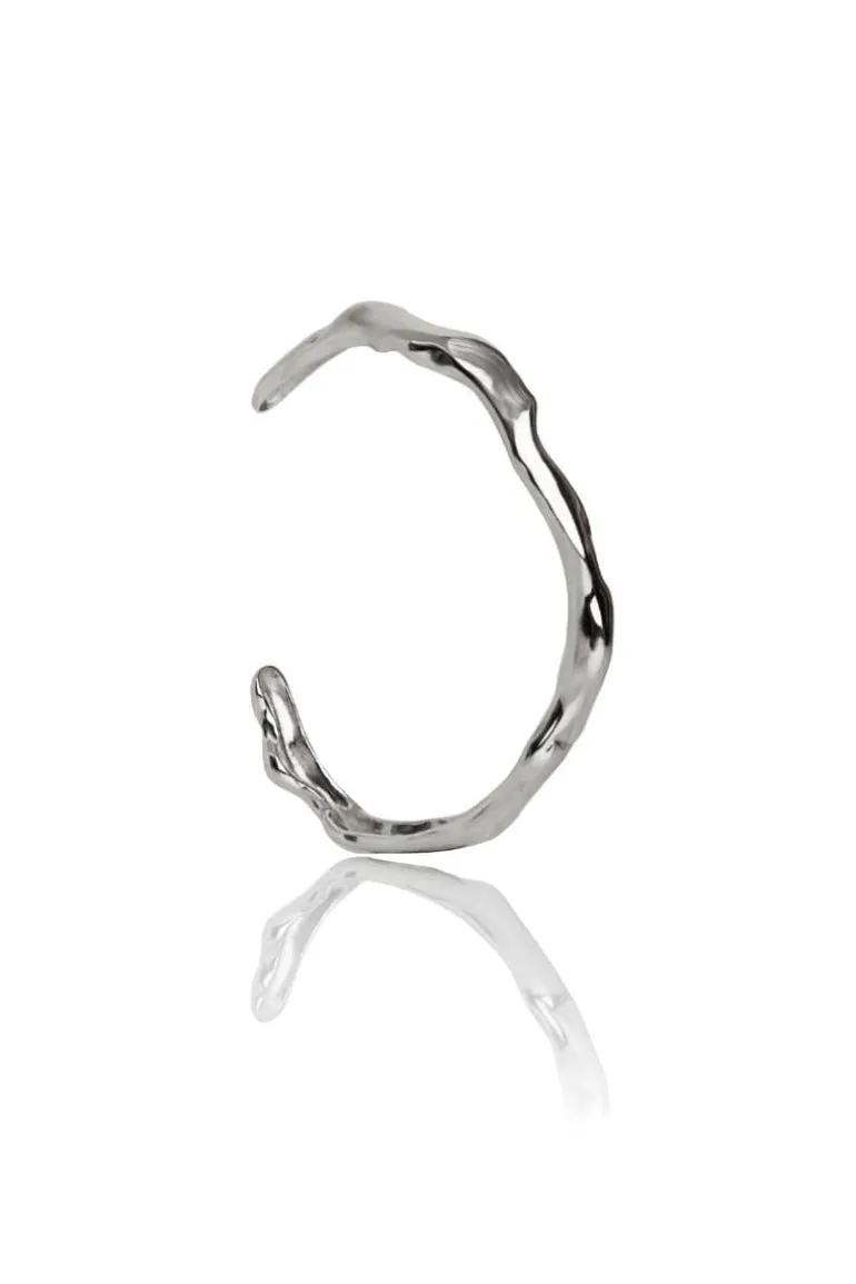 Bracelets<CULT MIA FLOW BANGLE Silver