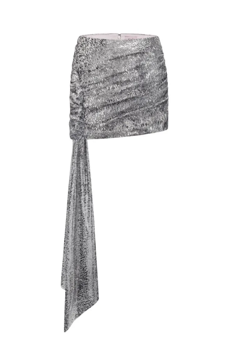 Skirts<CULT MIA LIVIA MINI SKIRT Silver