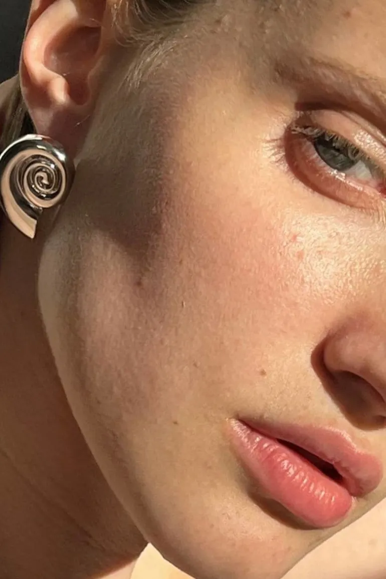 Earrings<CULT MIA NAUTILUS EARRINGS Silver
