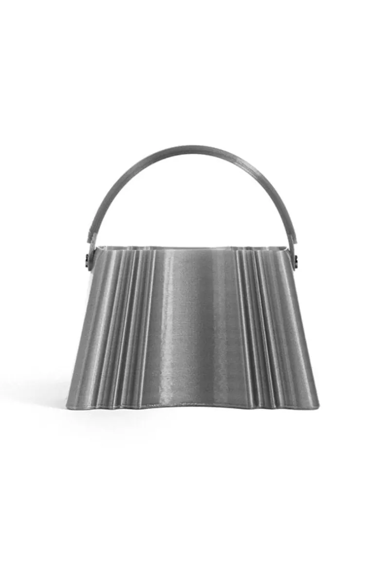 Clutch Bags<CULT MIA SILK CLUTCH Silver