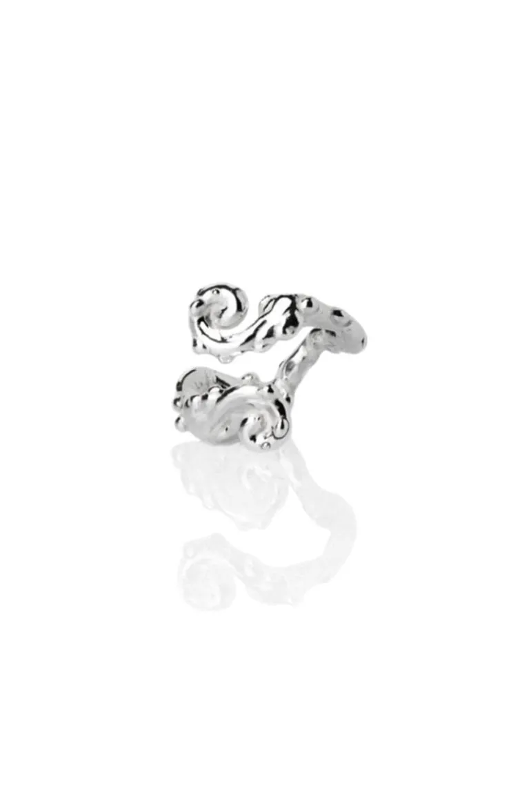 Rings<CULT MIA SPIRAL RING Silver