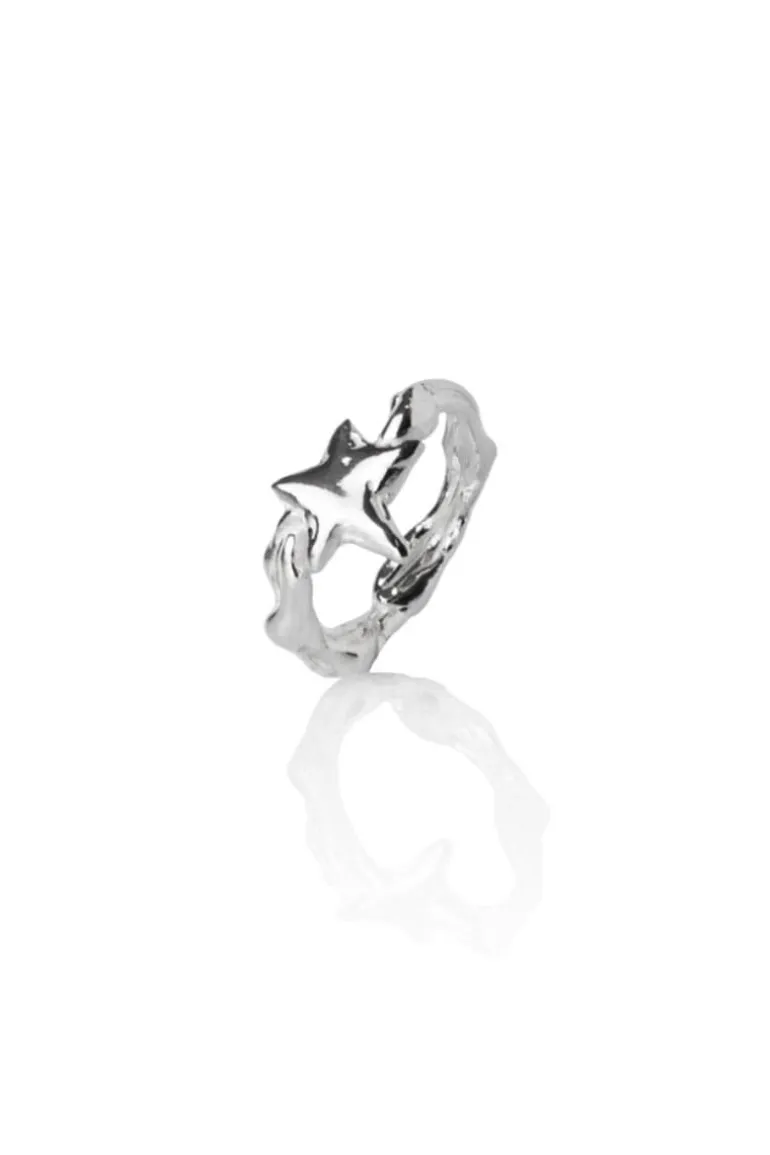 Rings<CULT MIA STAR RING Silver
