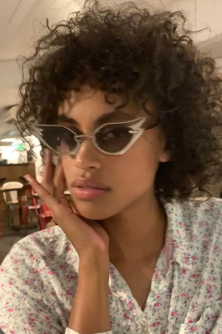 Sunglasses<CULT MIA WILD AT HEART SUNGLASSES Silver