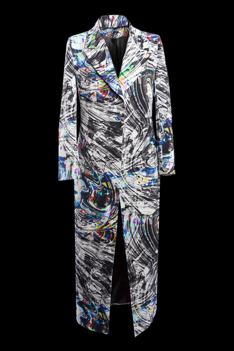 Coats<CULT MIA SPACE PRINTED COAT Multicolor