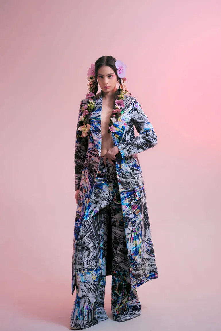 Coats<CULT MIA SPACE PRINTED COAT Multicolor