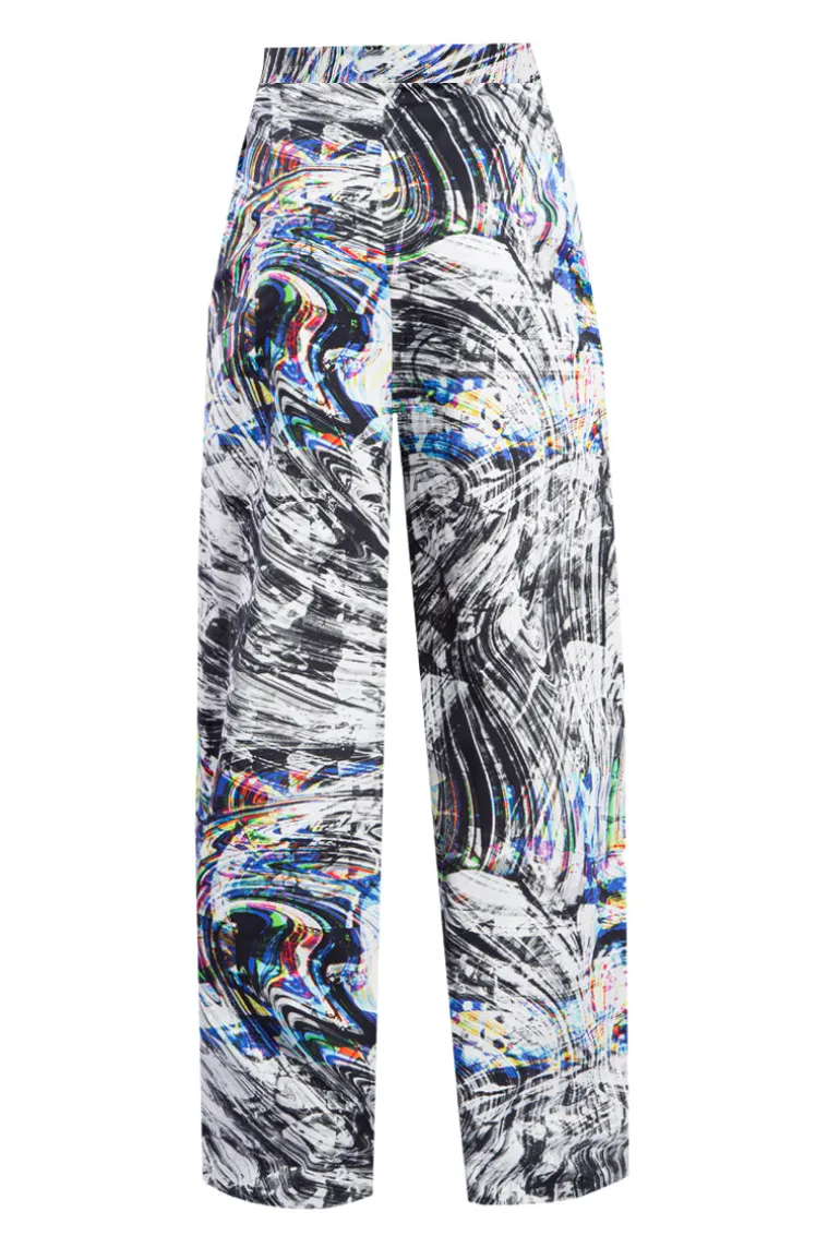 Pants<CULT MIA SPACE PRINTED PANTS Multicolor