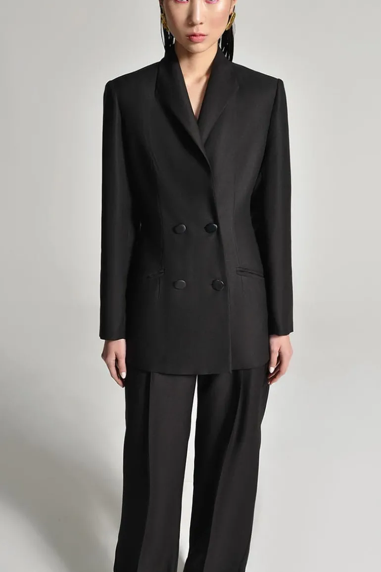 Blazers<CULT MIA SPY TAILORED BLAZER Black