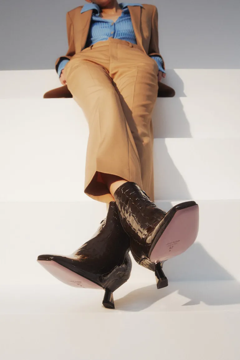 Boots<CULT MIA STIVALETTO EDNA BOOTS Moka