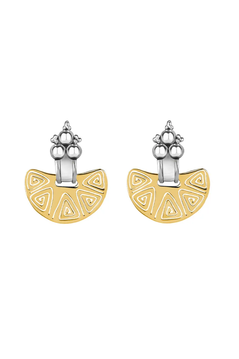 Earrings<CULT MIA SULLA LUNA MIX EARRINGS Gold & Silver
