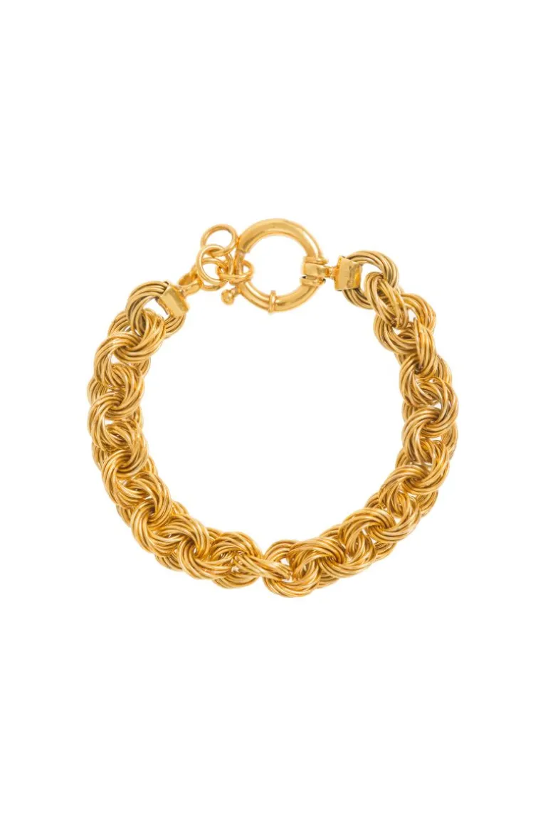 Bracelets<CULT MIA SUMBA CIRCULAR BRACELET Gold