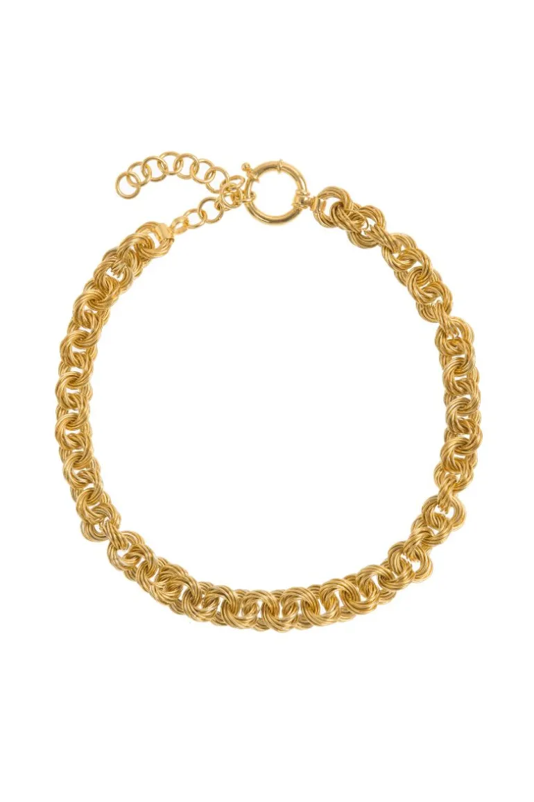Necklaces<CULT MIA SUMBA CIRCULAR NECKLACE Gold