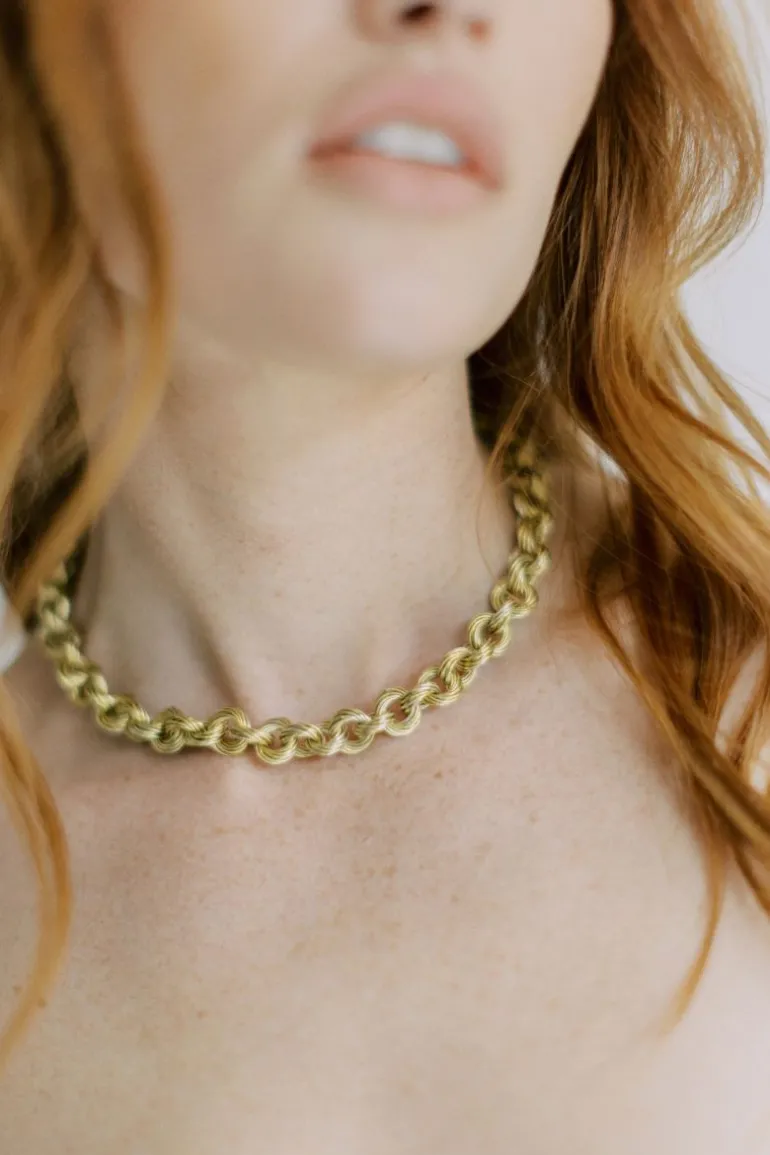 Necklaces<CULT MIA SUMBA CIRCULAR NECKLACE Gold