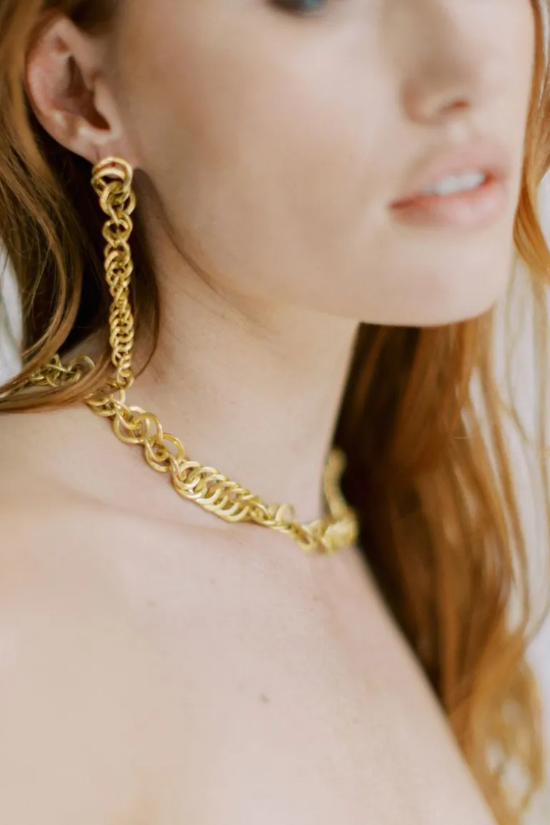 Earrings<CULT MIA SUMBA VERSATILE EARRINGS Gold