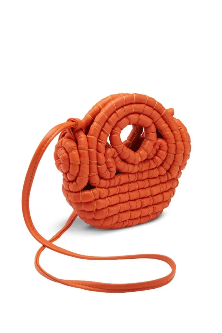 Top Handle Bags<CULT MIA MINI LUNA LEATHER BAG Sunburst