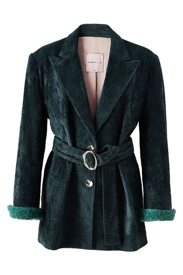 Blazers<CULT MIA SUZY OVERSIZD BLAZER Blue