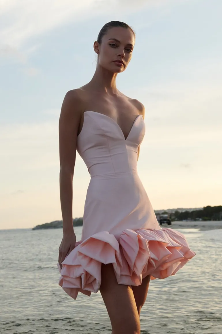 Dresses | Mini Dresses<CULT MIA SWAN MINI DRESS Light pink