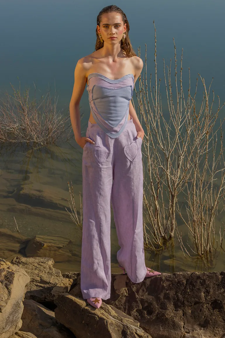 Pants<CULT MIA SWEETHEART PANTS Lilac