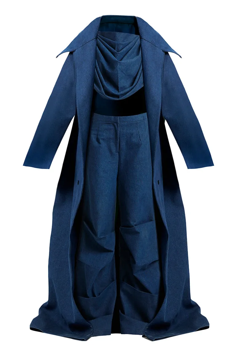 Outfit Sets<CULT MIA SYDNIE THREE PIECE CO-ORD Blue