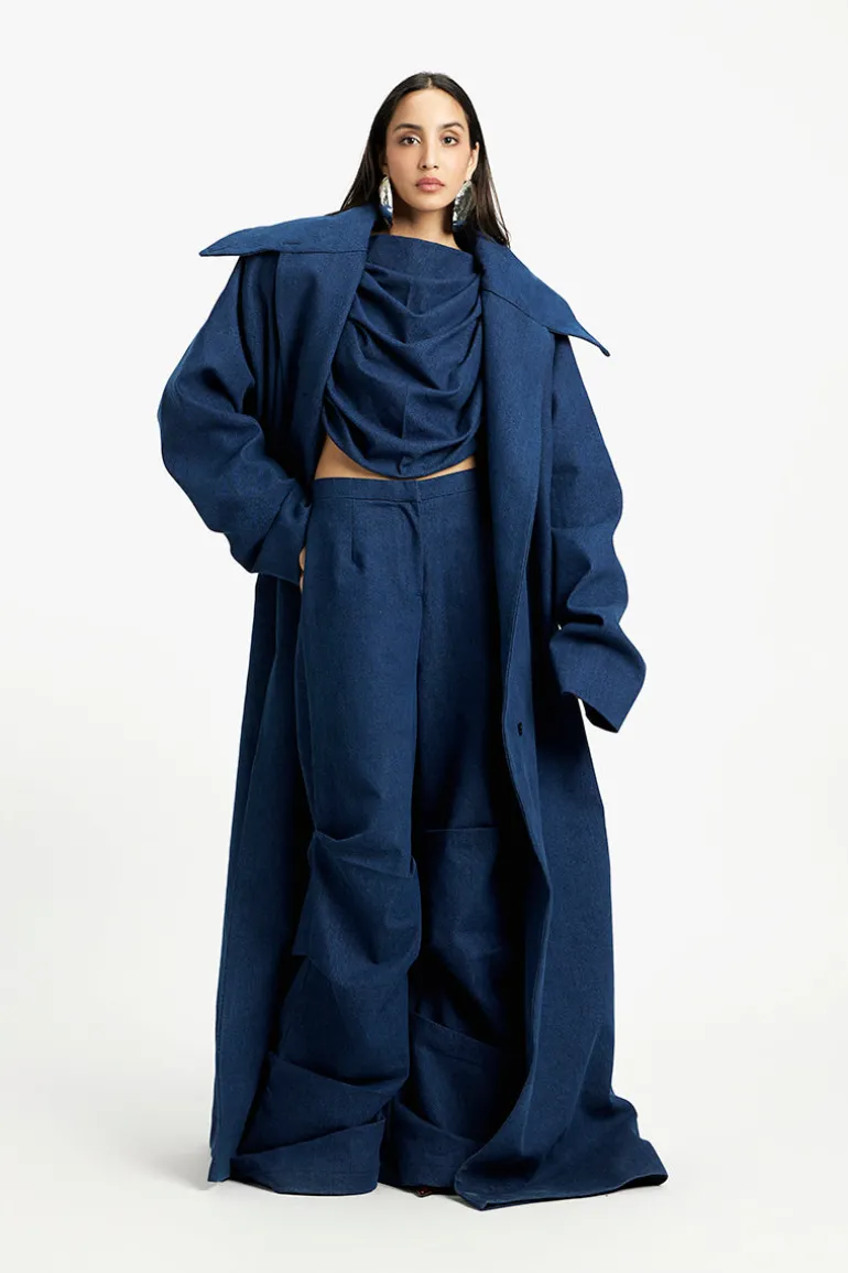 Outfit Sets<CULT MIA SYDNIE THREE PIECE CO-ORD Blue
