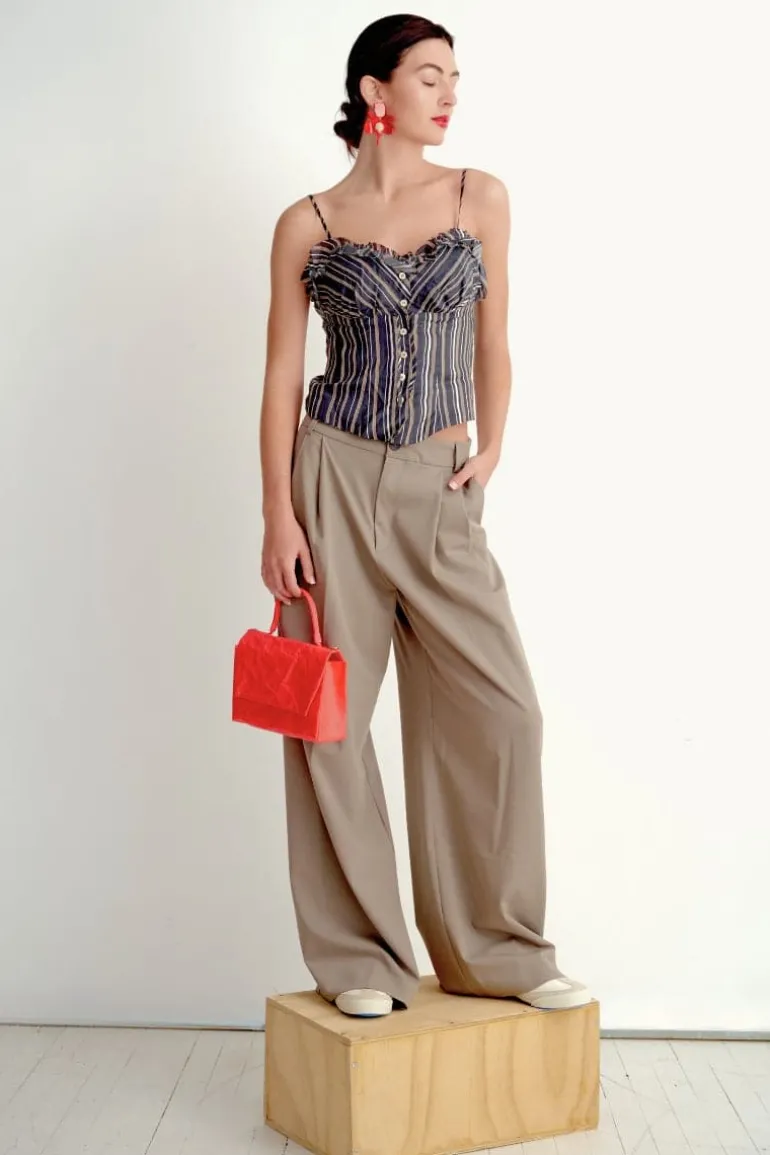 Top Handle Bags<CULT MIA PAPER PURSE Tart