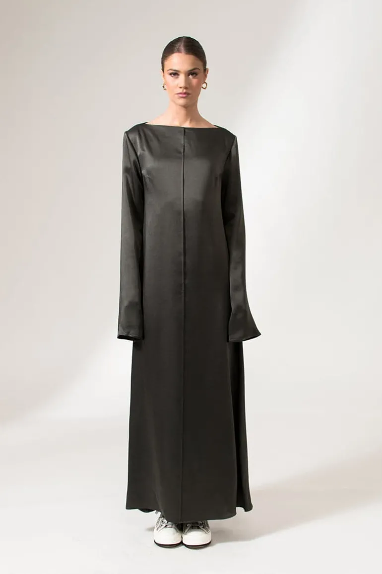 Dresses<CULT MIA THE ALICIA MAXI DRESS Dark Gray