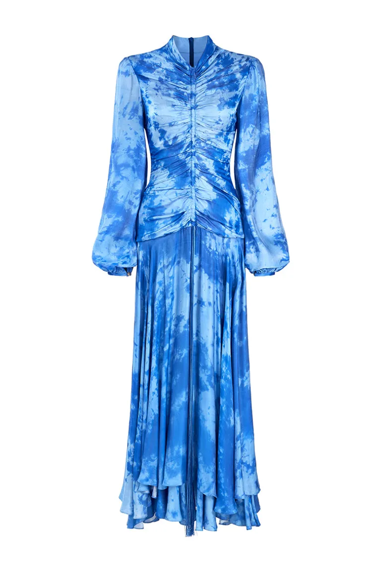 Dresses | Midi Dresses<CULT MIA THE ALLURE OF WATER DRESS IN Blue