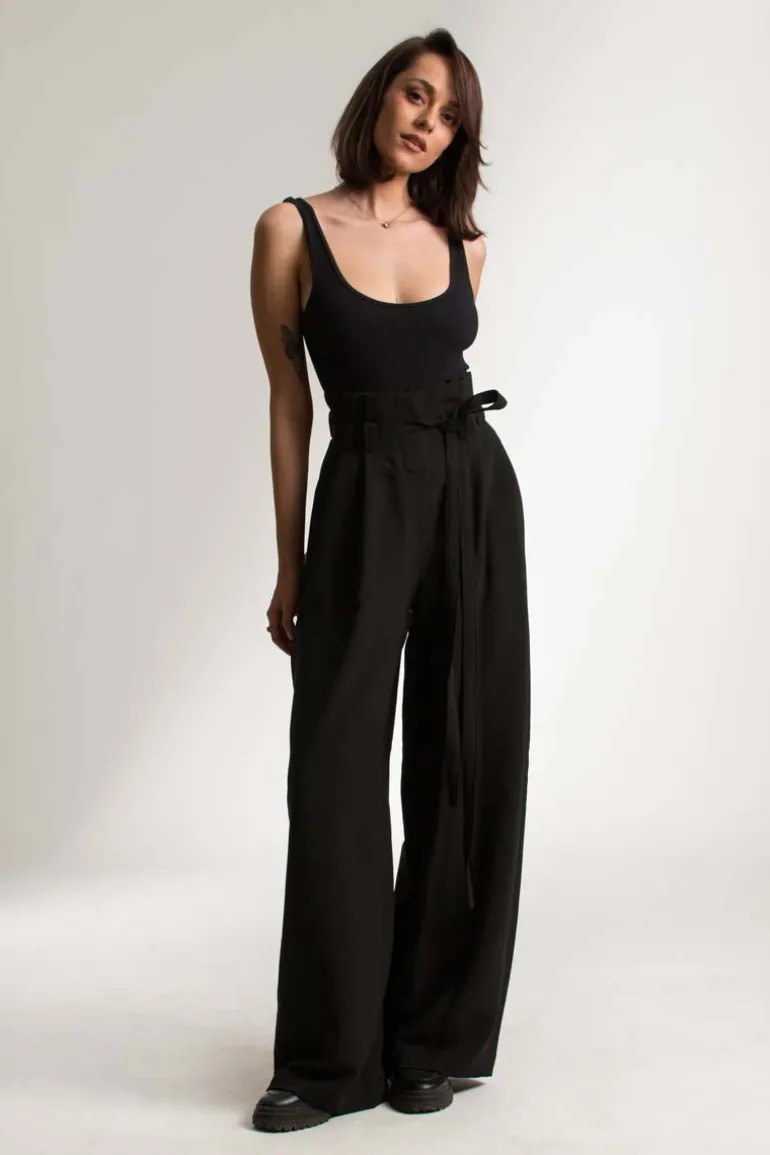 Pants<CULT MIA THE AMORUSSO PANTS Black