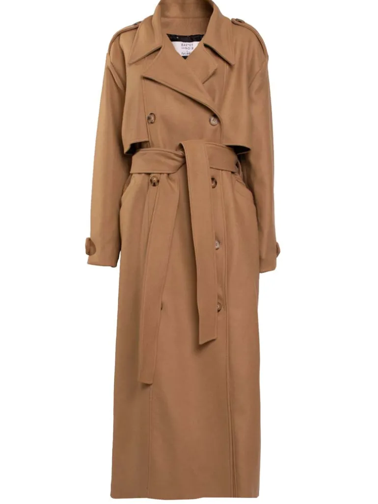 Coats<CULT MIA THE CARA COAT Oxblood Red
