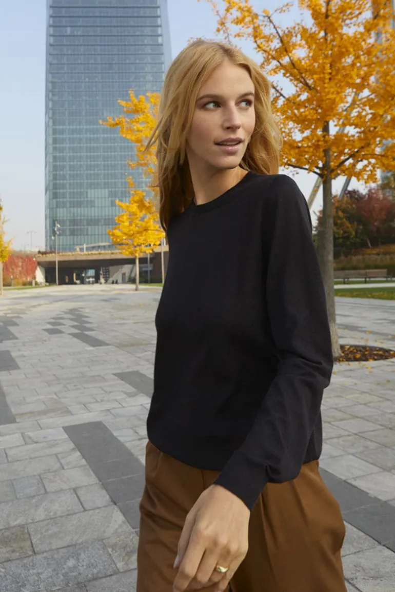 Knitwear<CULT MIA THE CASHMERE & SILK SWEATER