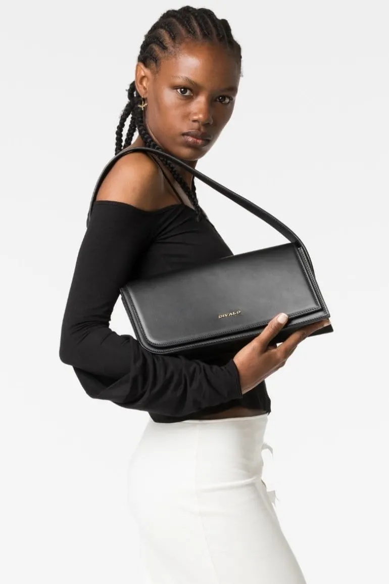 Shoulder Bags<CULT MIA THE LUNA SHOULDER BAG Black