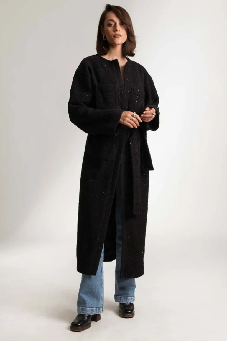 Coats<CULT MIA THE LYNDA COAT Black