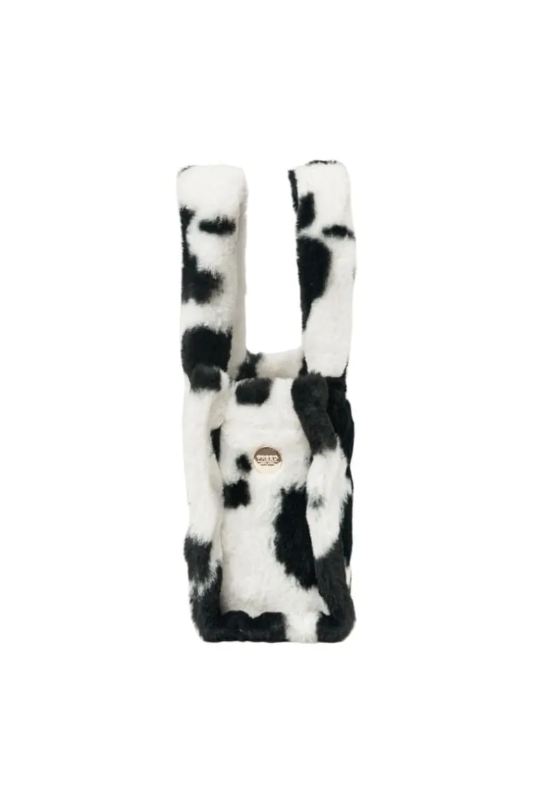 Shoulder Bags<CULT MIA THE MINI PRINT TOTE Black Cow