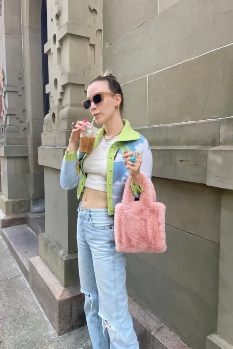 Shoulder Bags<CULT MIA THE MINI TOTE Rose