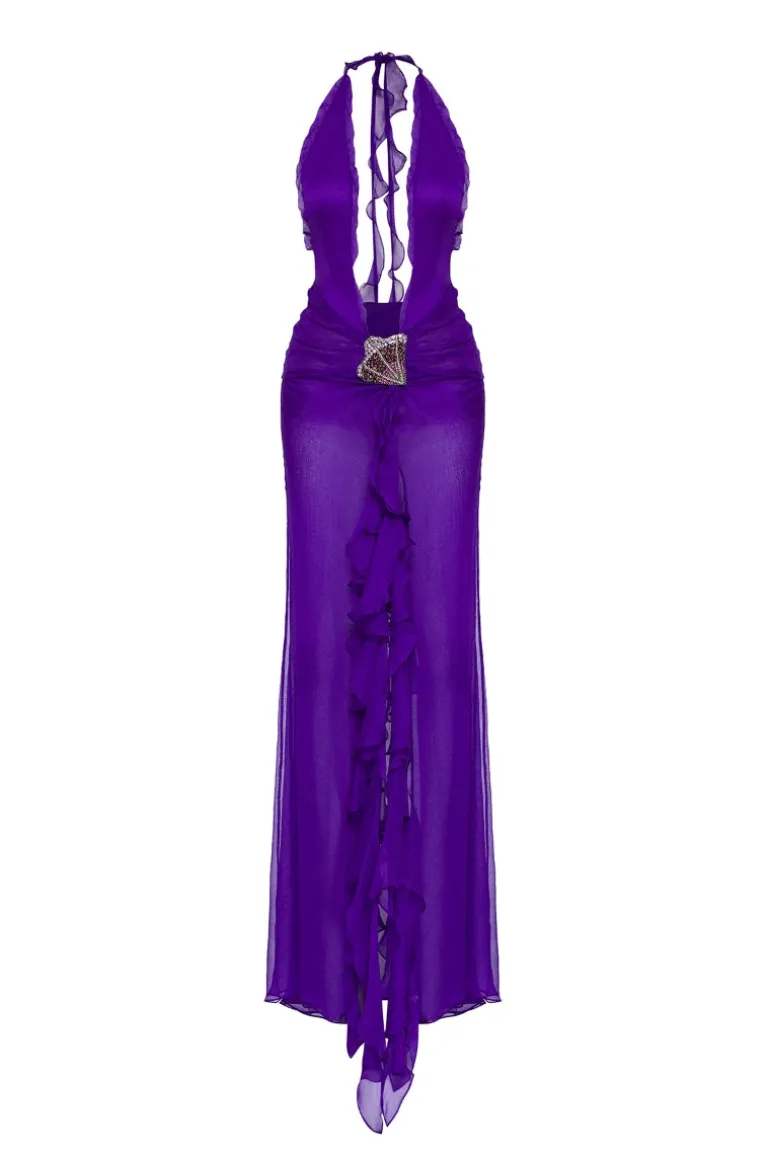 Dresses<CULT MIA THE SENSU MAXI DRESS Purple