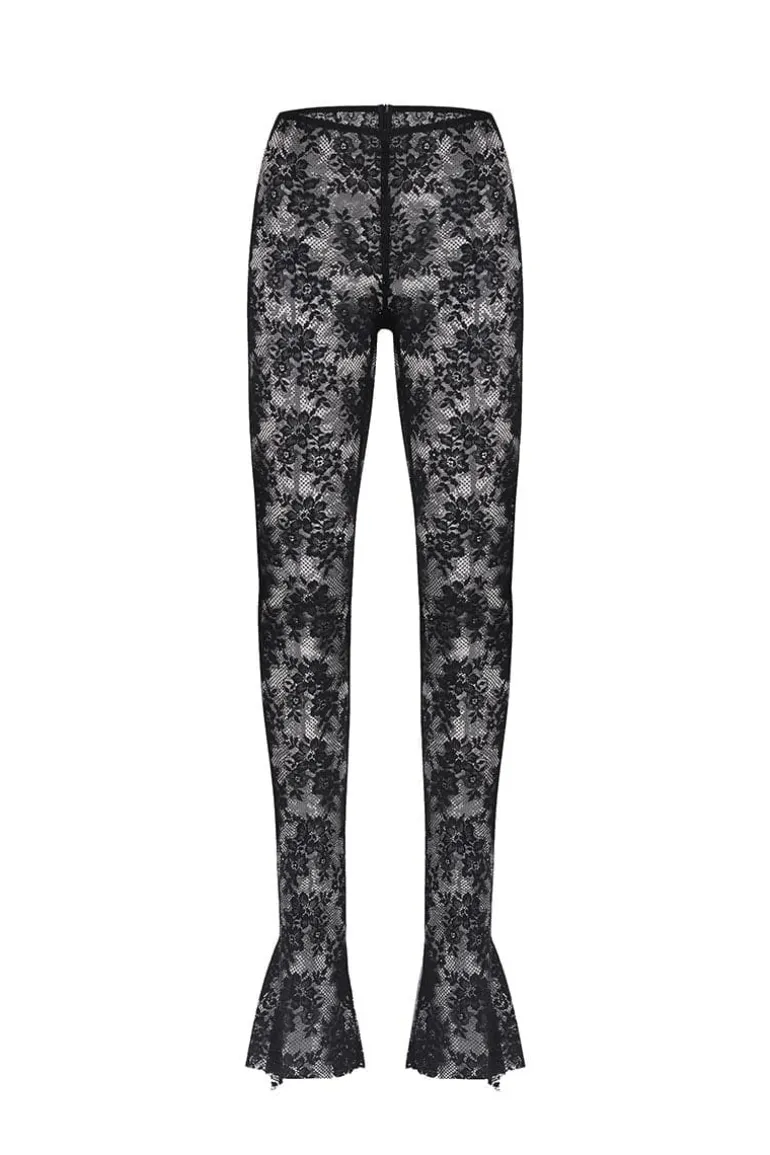 Pants<CULT MIA THEA LACE PANTS Black