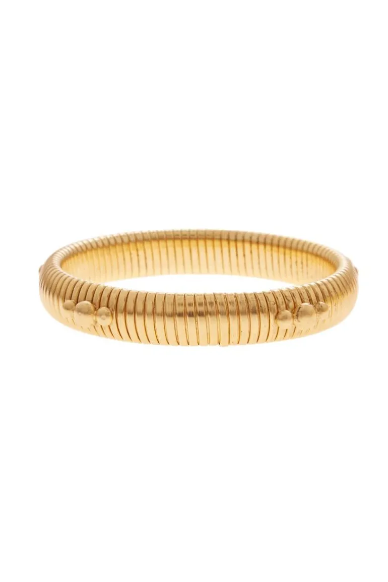 Bracelets<CULT MIA THIN PLATED BANGLE Gold